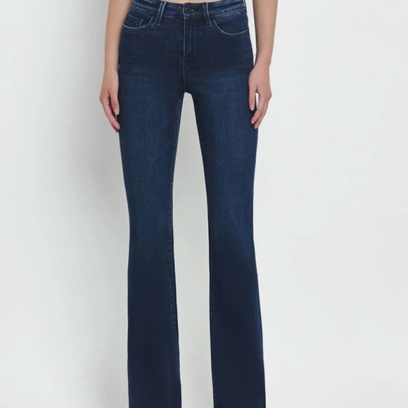 Flying Monkey Denim - FLYING MONKEY High Rise Full Length Mini Flare Jeans  NEW WITH TAGS SIZE 31/13